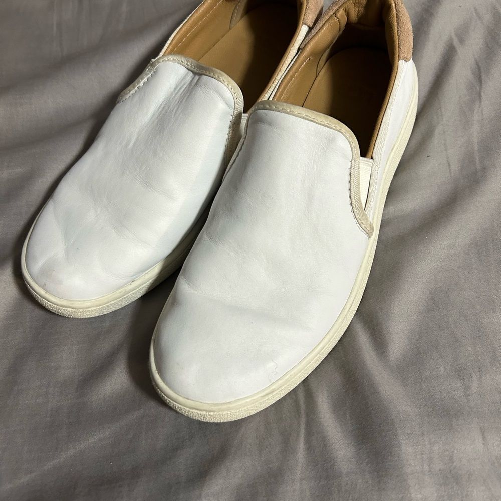 UGG Cas White Slip-On Women's Sneakers Size 8